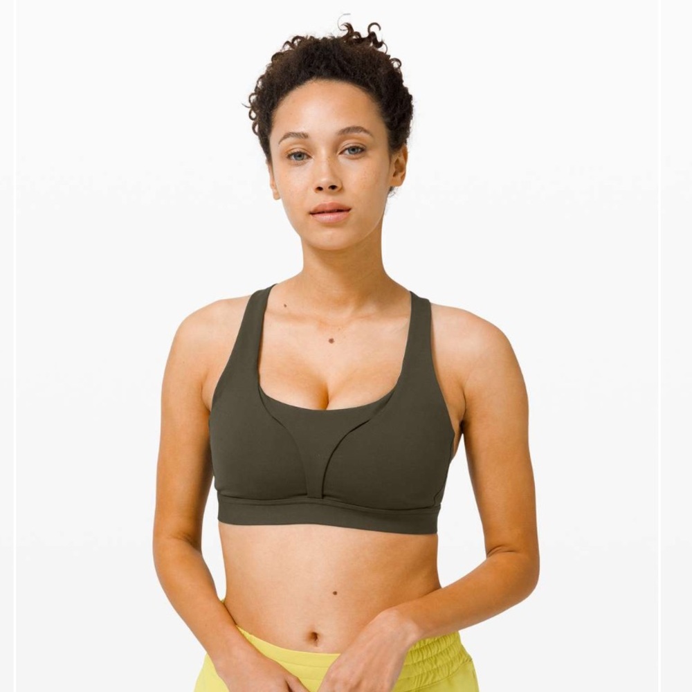 Lululemon Stash It All Bra
Dark Olive